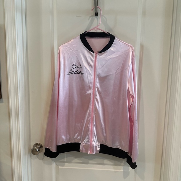 Pink Ladies Satin Jacket - Picture 1 of 3